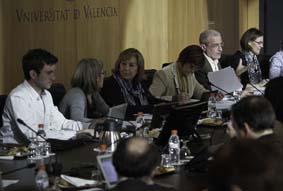 Imatge d'arxiu d'una reunió del Consell de Govern.